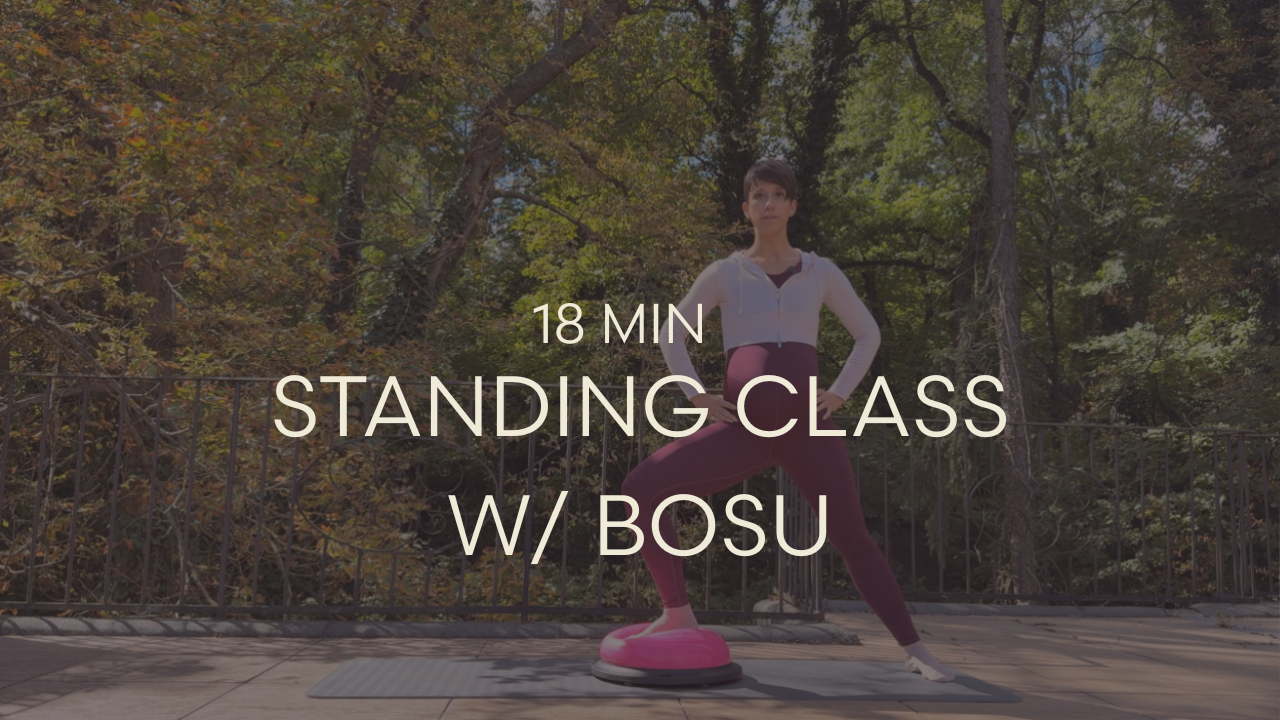 Standing Class w/ bosu