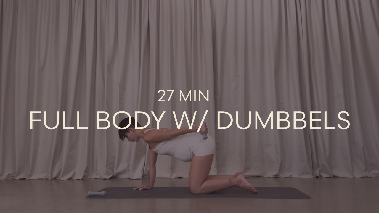 Full Body w/ dumbbels