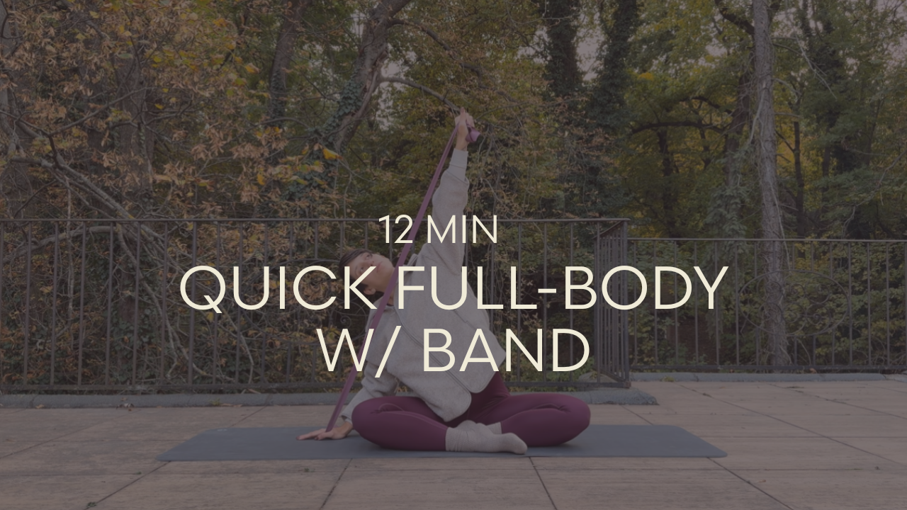 Quick full-body w/ band