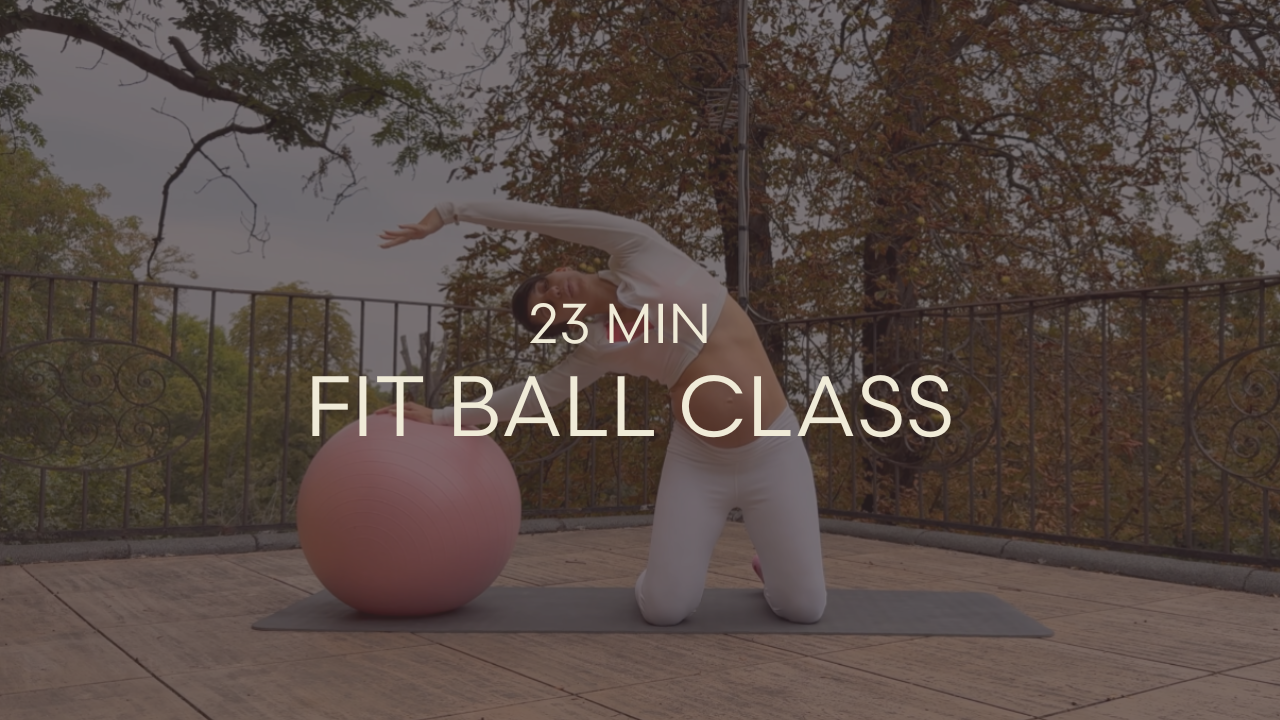 The fit ball class