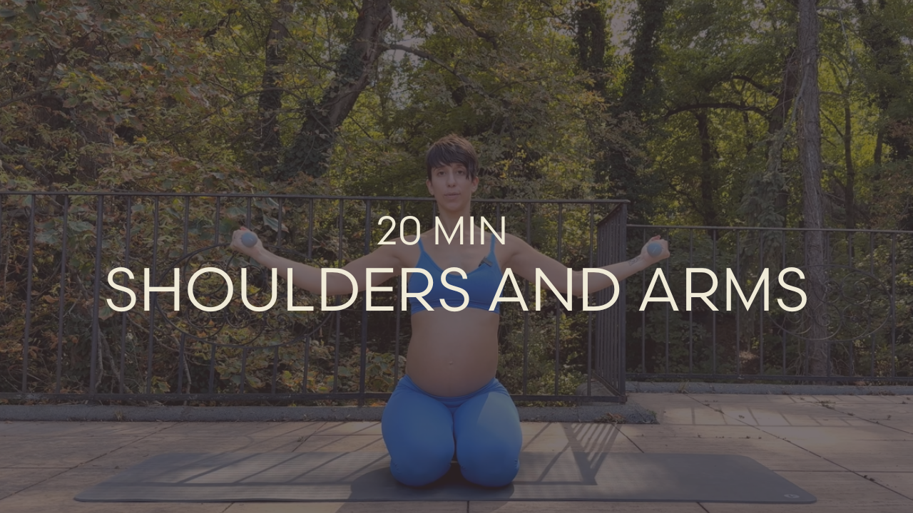 Shoulders and arms w/ dumbbells