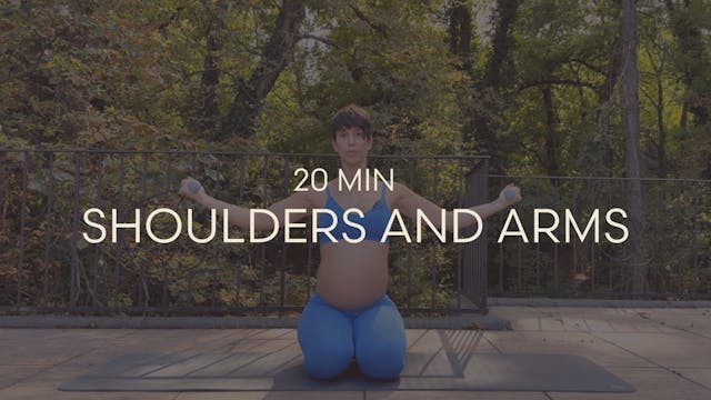 Shoulders and arms w/ dumbbells