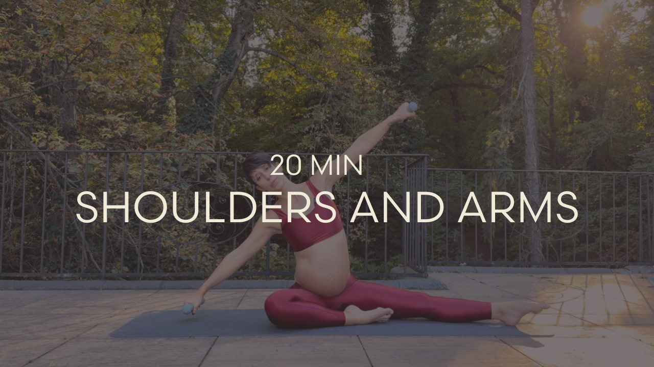 Shoulders and arms w/ dumbbells