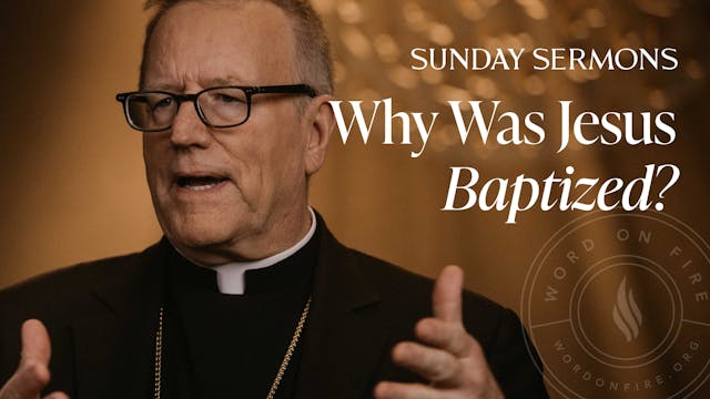 Why Was Jesus Baptized?