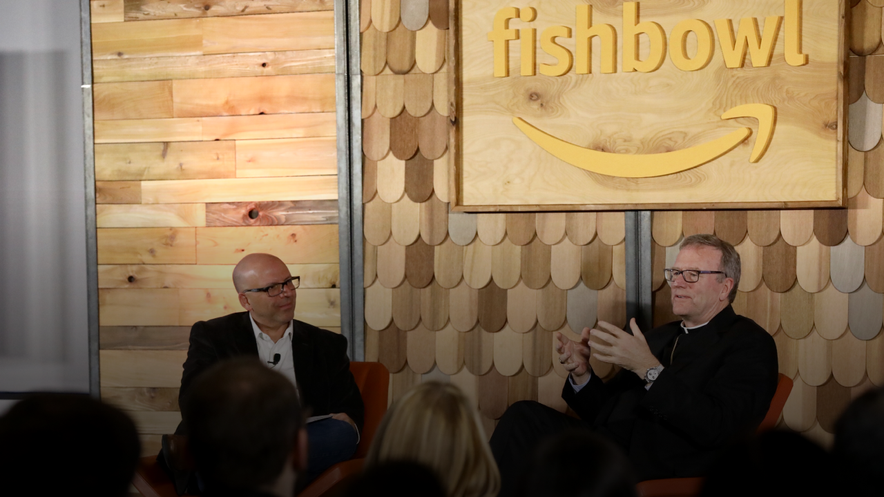 Bishop Barron at Amazon