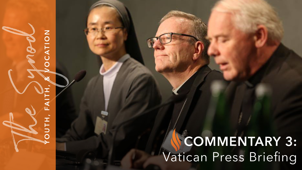 Synod 2018: Vatican Press Briefing