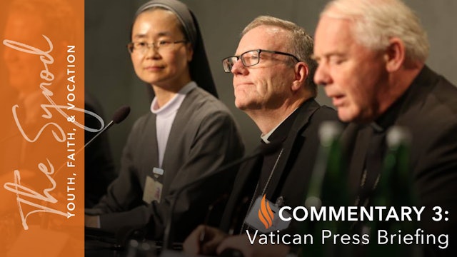 Synod 2018: Vatican Press Briefing