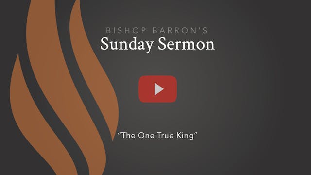 The One True King — Bishop Barron’s S...