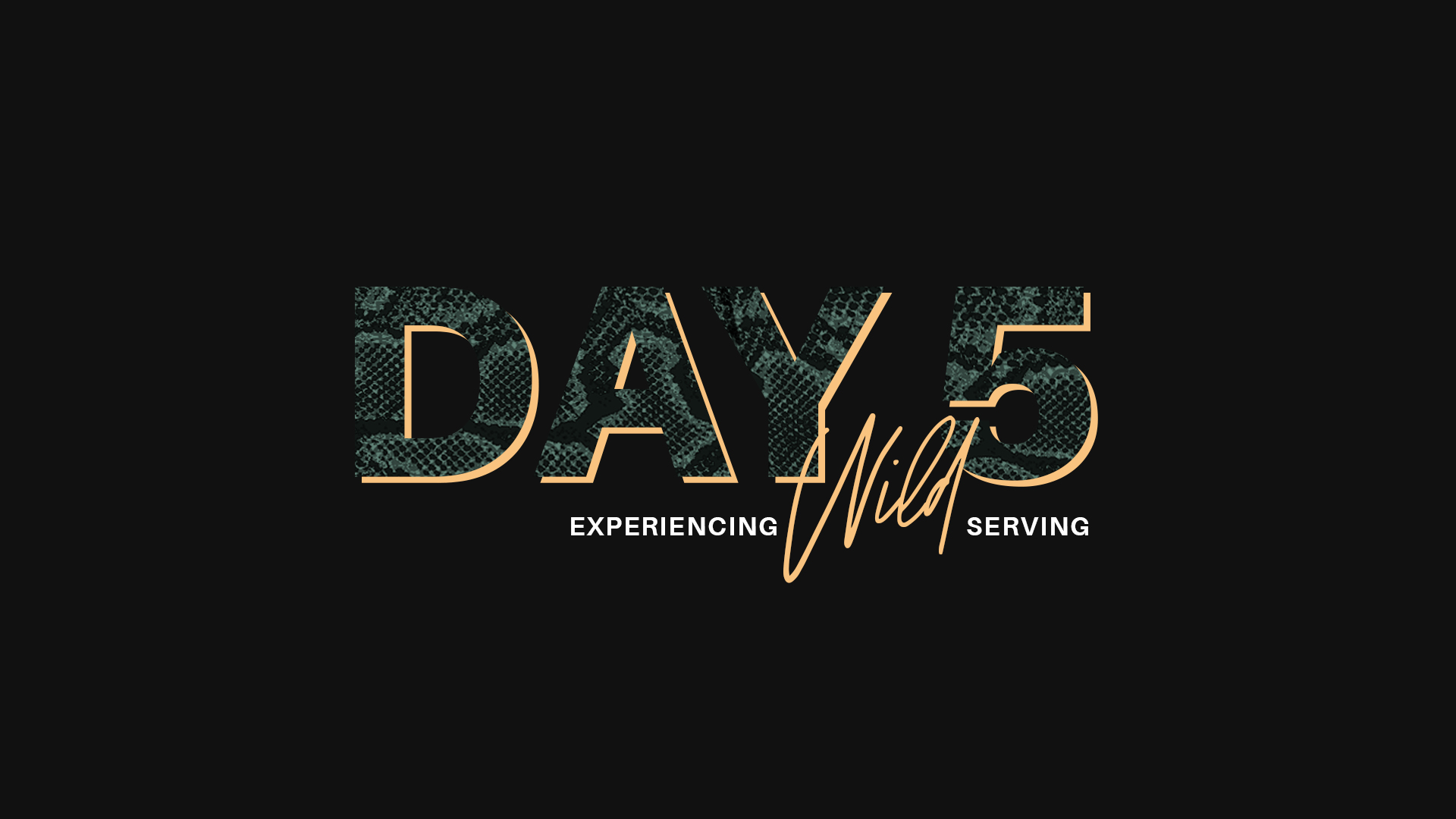 Wild Woman Challenge: Day 5 - "Wild Service"