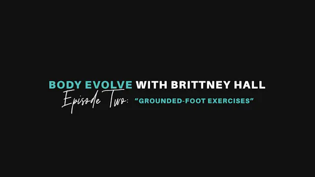 Grounded-Foot Exercises