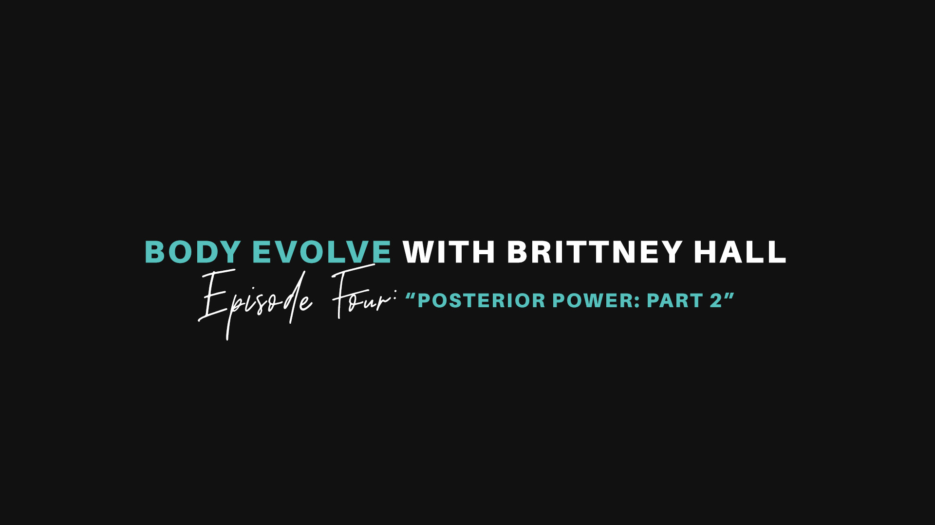 Posterior Power-Part 2