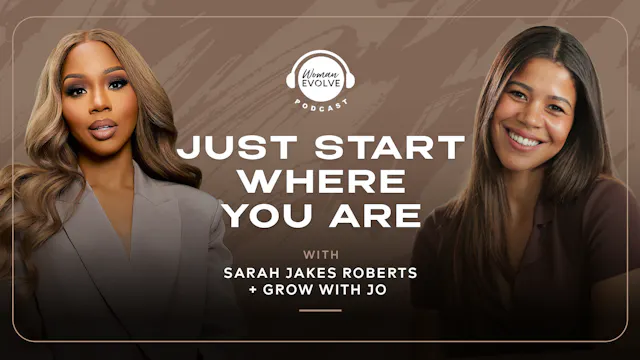 Just Start Where You Are