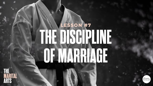 The Discipline of Marriage 