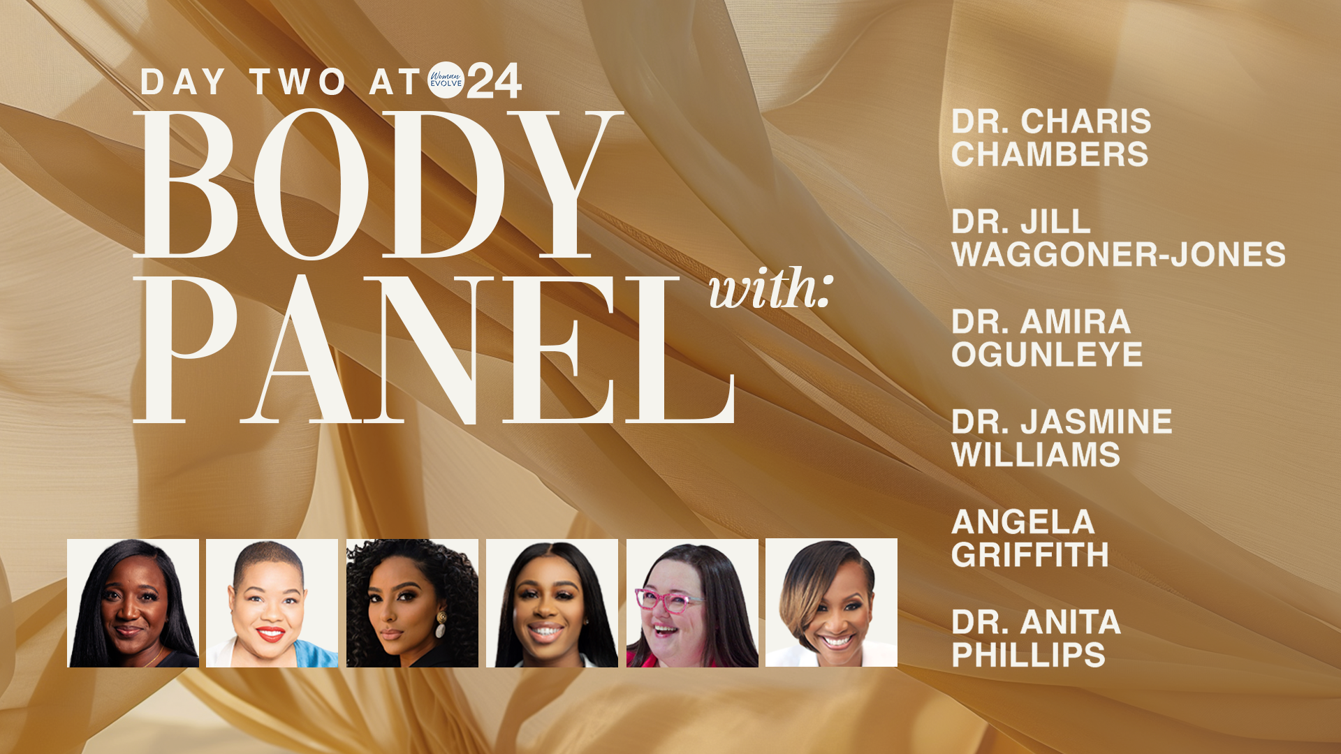 Woman Evolve 2024 Conference: The Body Talk Panel