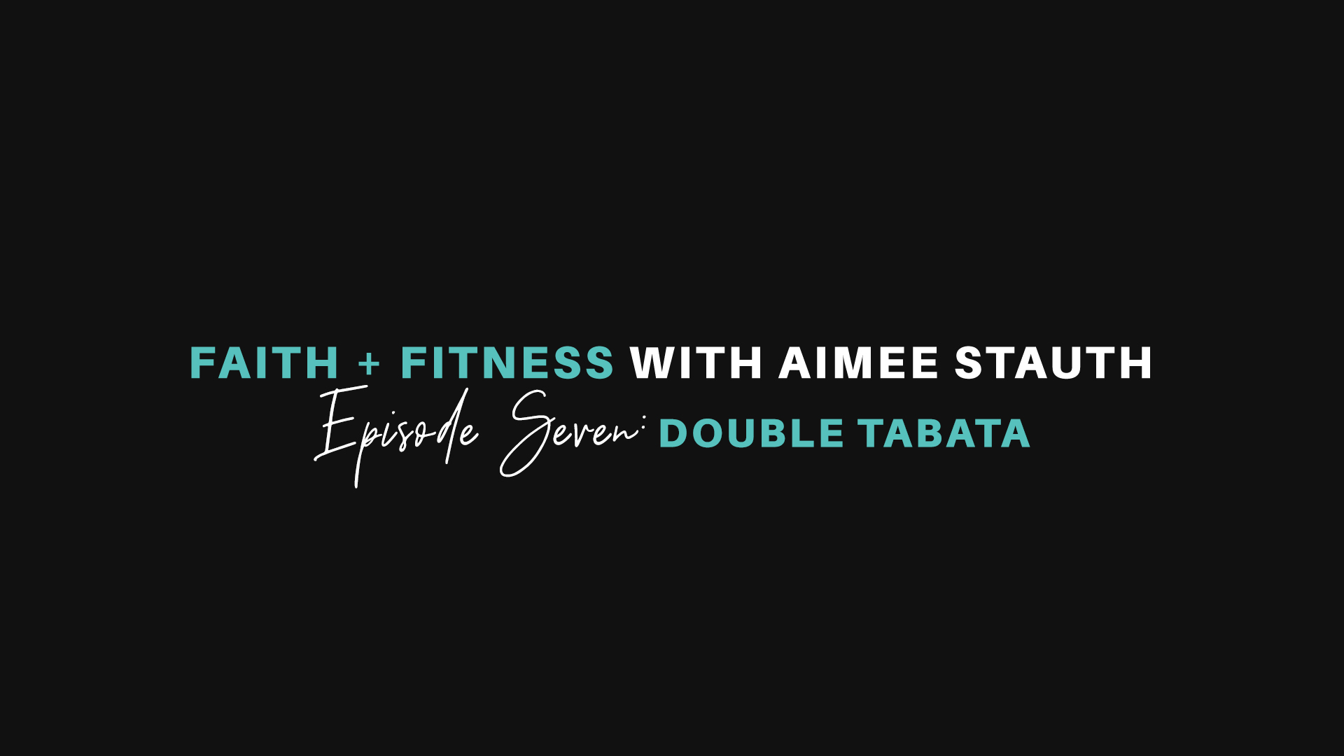 Double Tabata