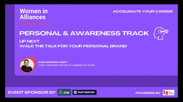 Walk the Talk for Your Personal Brand 