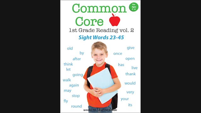 Common Core 1st Grade Reading - Sight...