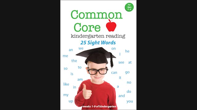 Common Core Kindergarten Reading - 25...
