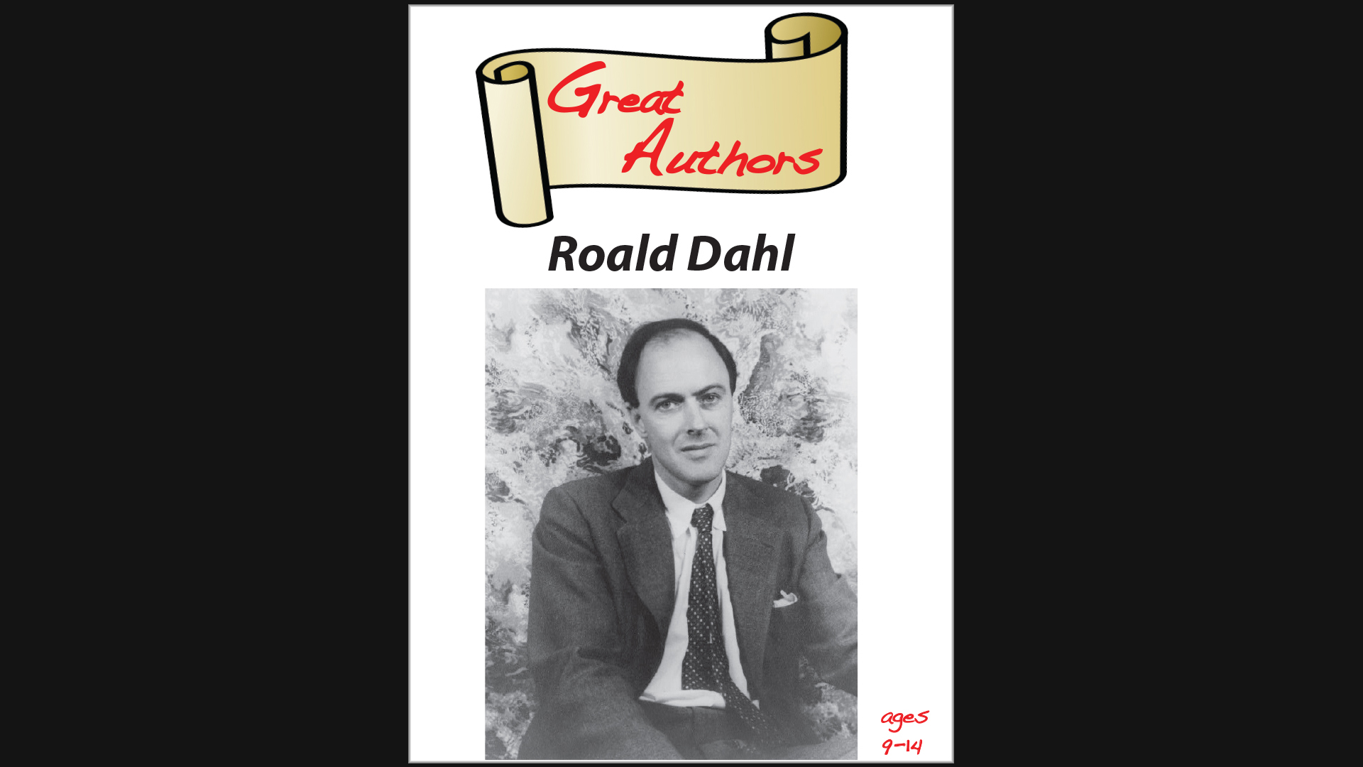 Great Authors - Roald Dahl