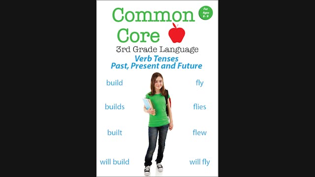 Common Core 3rd Grade Language - Verb...