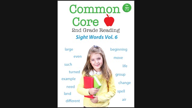 Common Core 2nd Grade Reading - Sight...