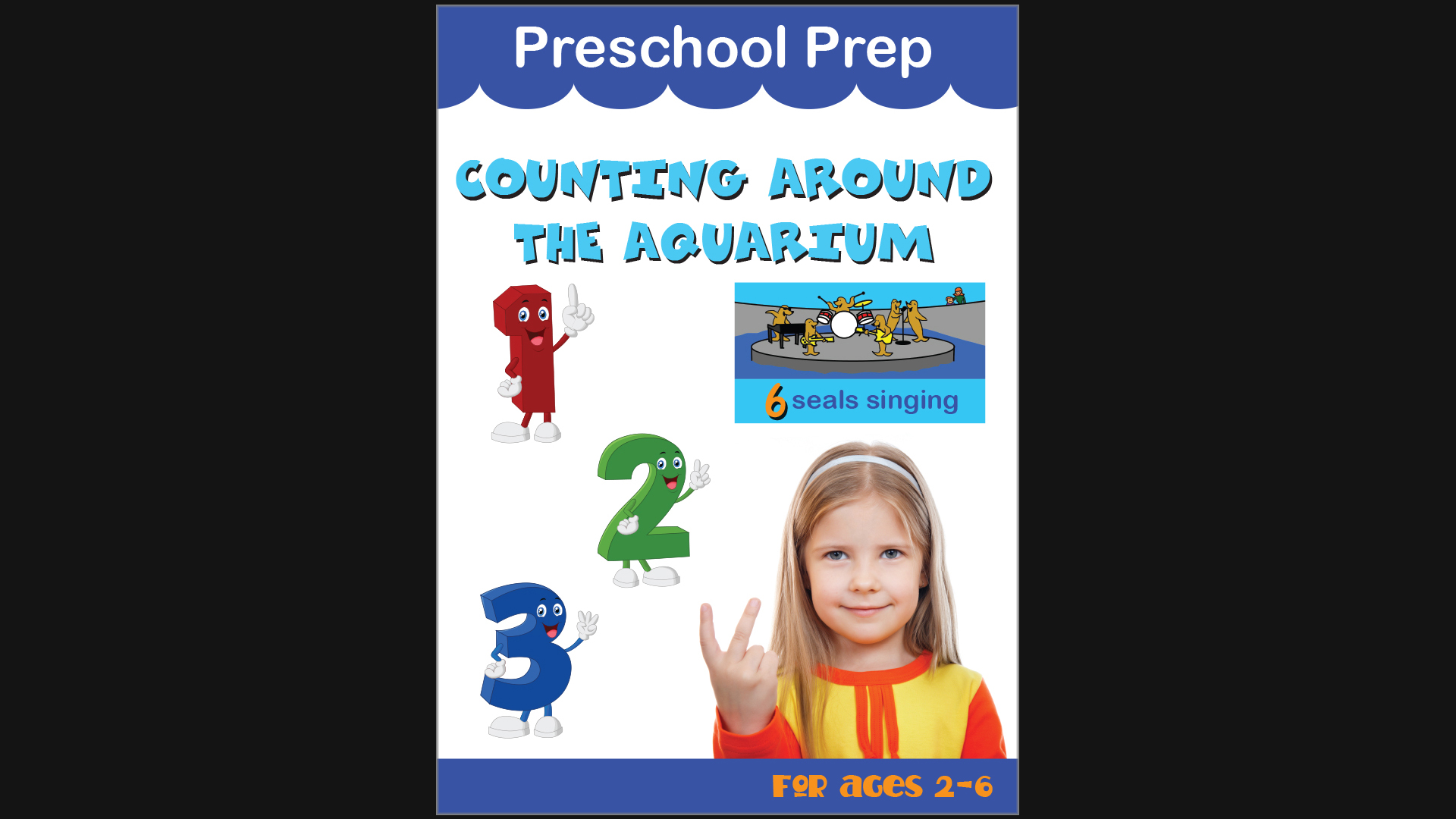 Preschool Prep - Counting around the Aquarium