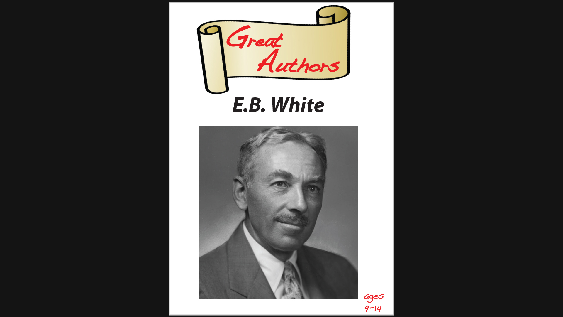 Great Authors - E.B. White