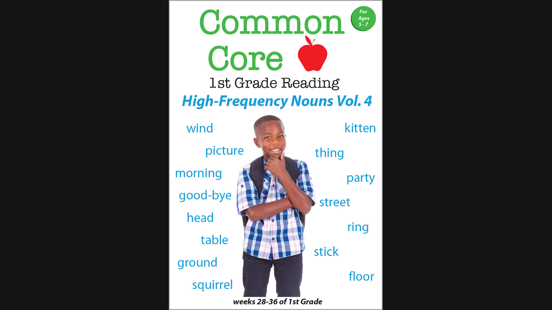 Common Core - 1st Grade Reading - High-Frequency Nouns Vol. 4