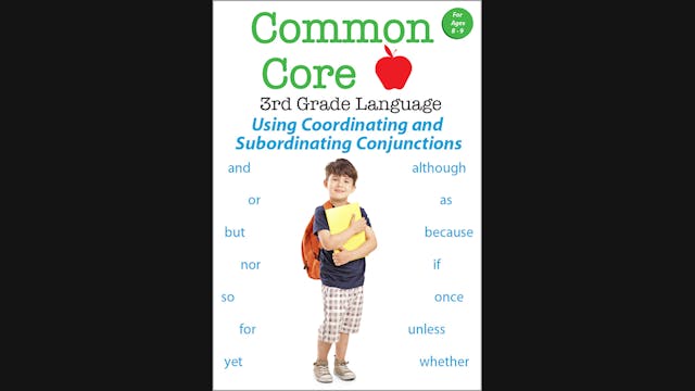 CommonCore-3rd Grade Language-Coordin...