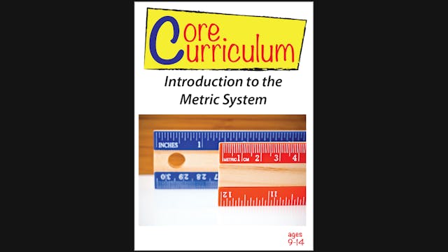 Core Curriculum - Introduction to the...