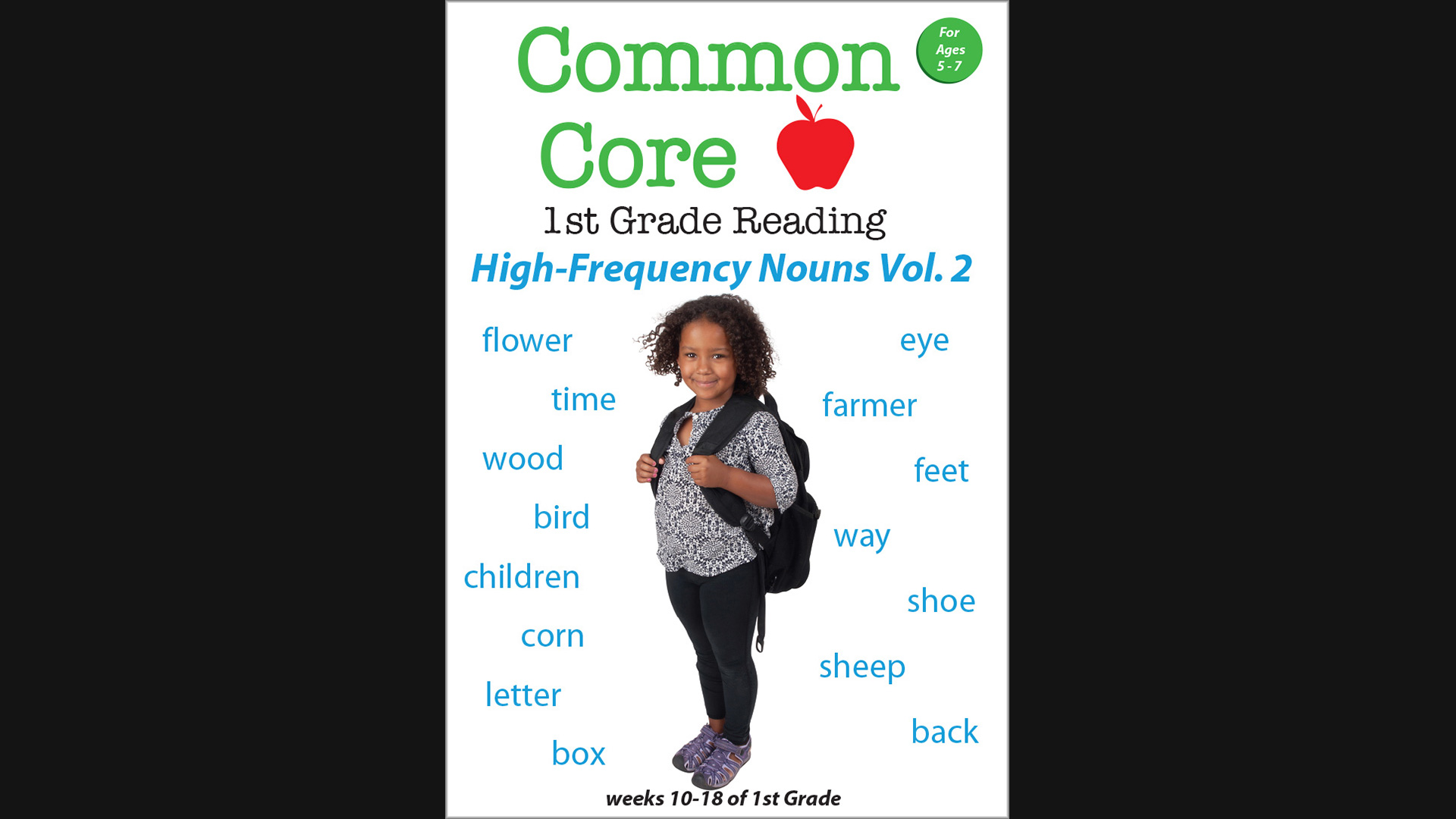 Common Core - 1st Grade Reading - High Frequency Nouns Vol. 2
