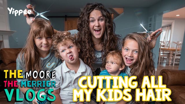 Cutting All My Kids Hair - 4 Differen...