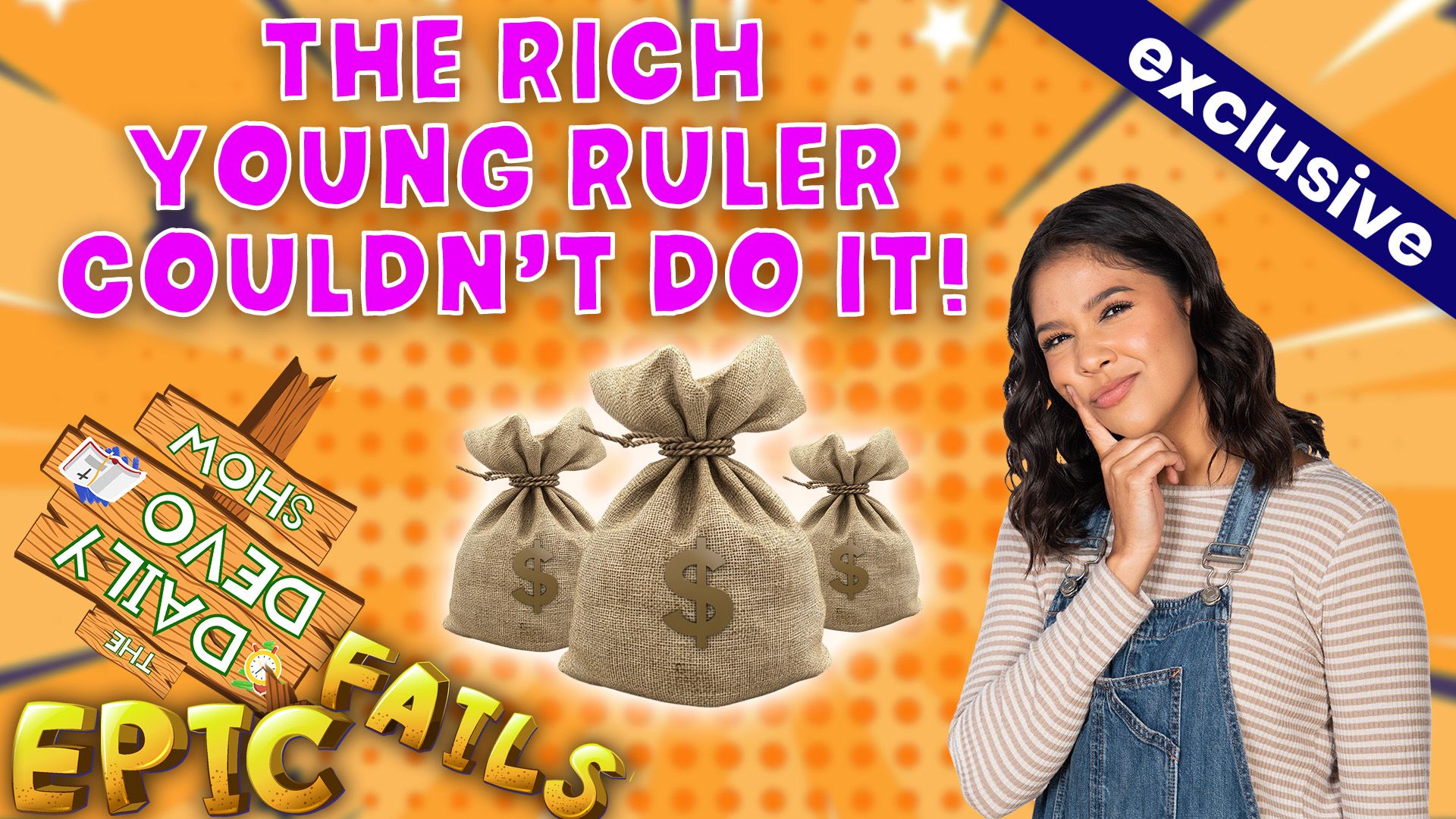 #808 - The Rich Young Ruler Couldn't Do It!