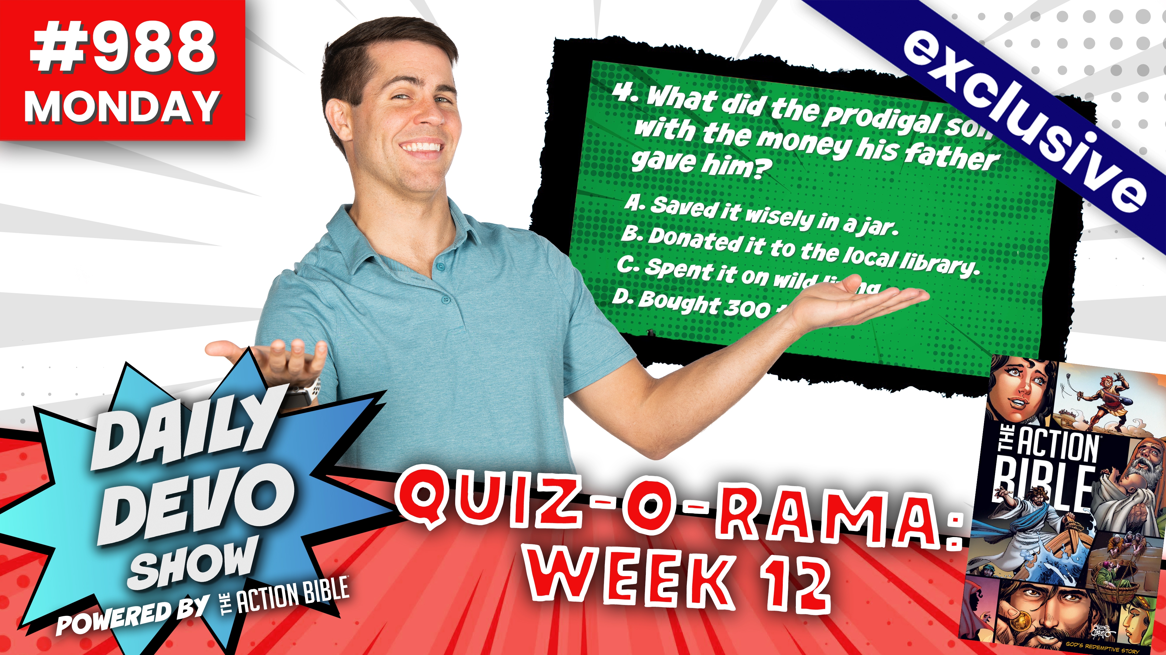 #988 - Quiz-O-Rama: Week 12