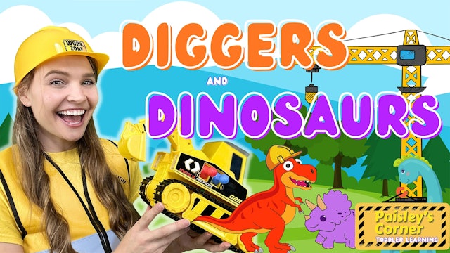Dinosaurs and Diggers