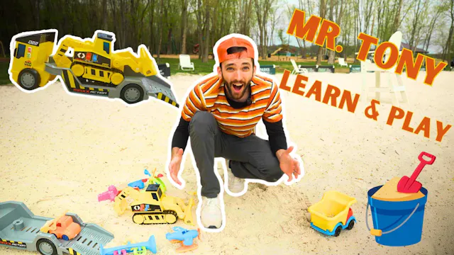 Learn and Play With Sand Toys