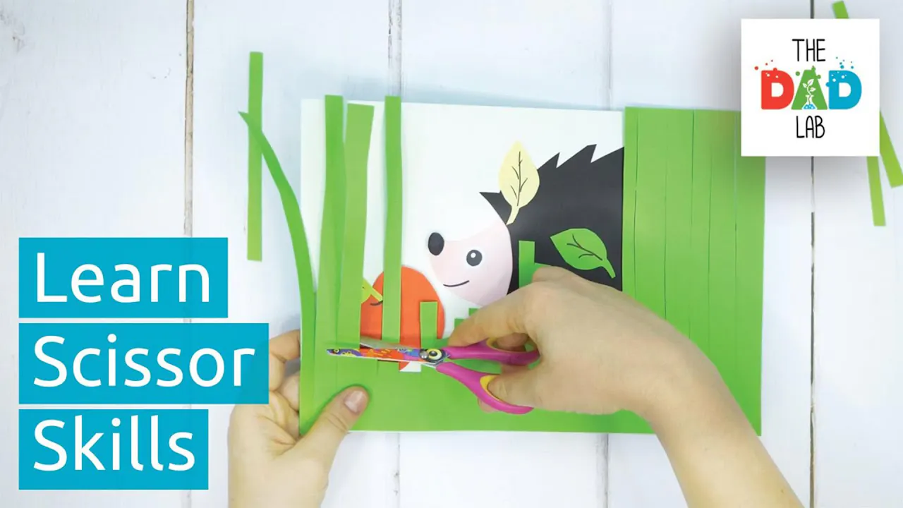 Cut The Grass | Scissor Skill Activity - TheDadLab - Yippee - Faith ...