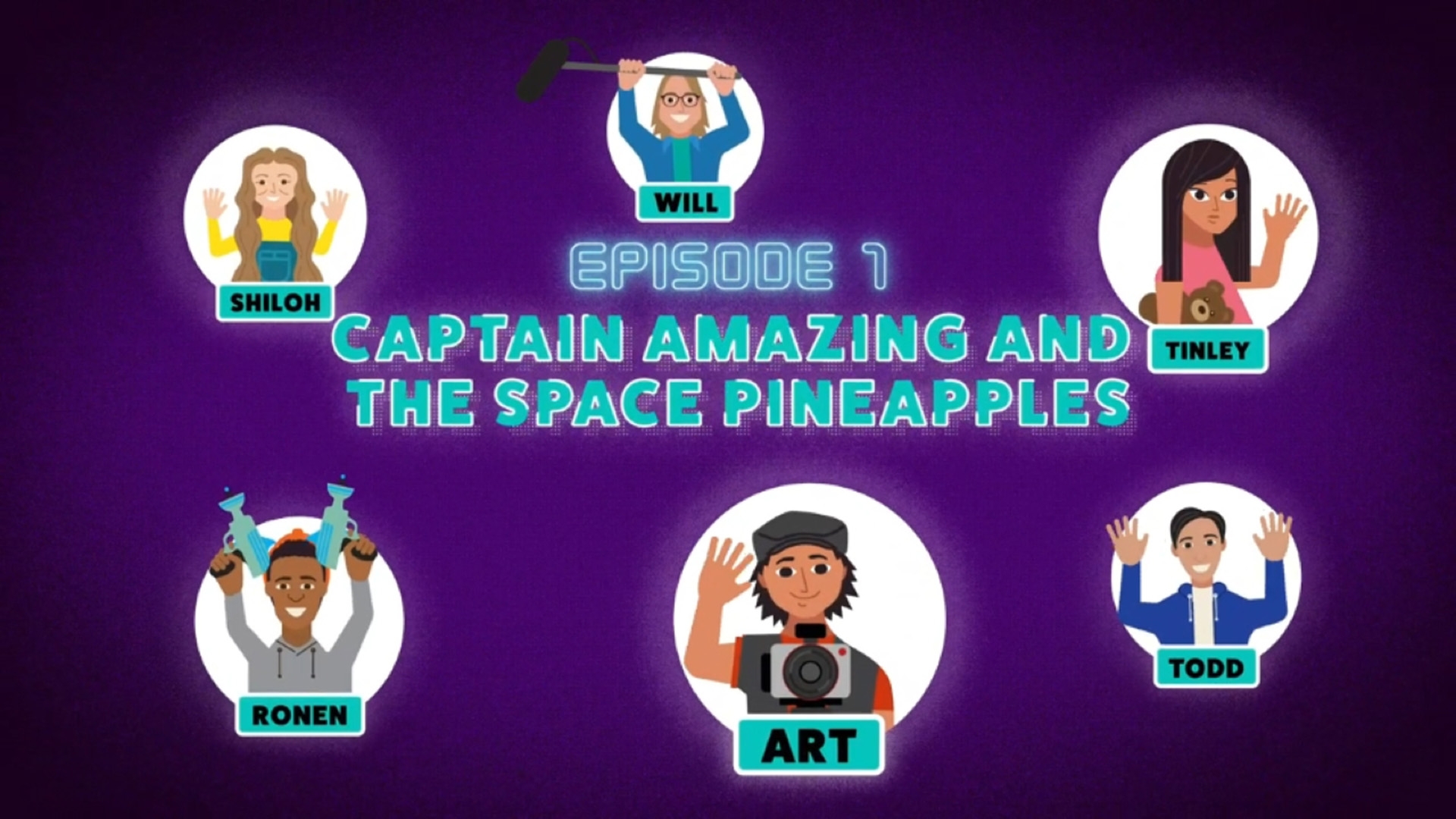 Captain Amazing and the Space Pineapples