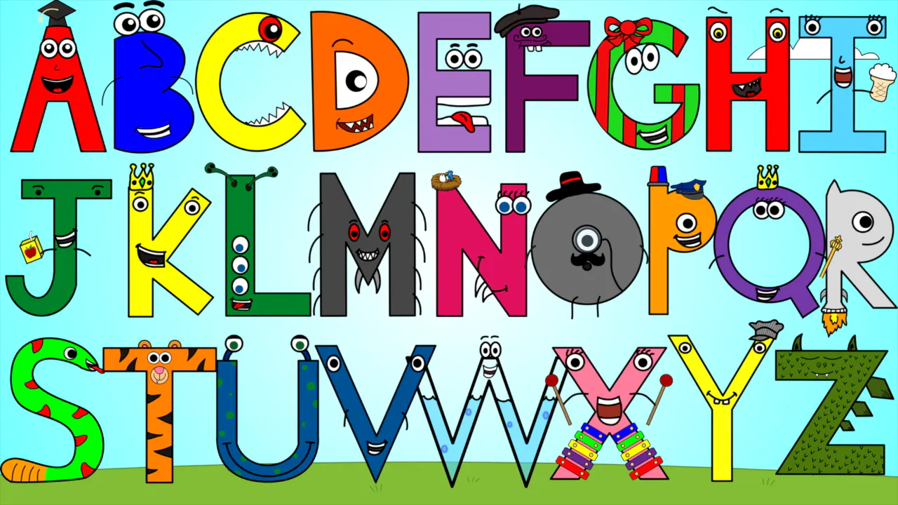 Alphabet Colors Song - English Tree TV - Yippee - Faith filled shows!