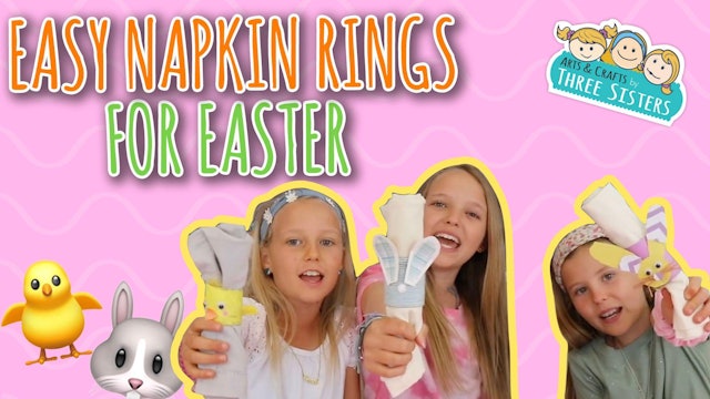 How to Make Napkin Rings for Easter!