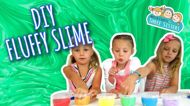 How to Make DIY Fluffy Slime | No Borax Slime Party  |  Easy Kids Craft