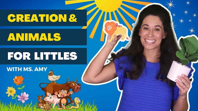 Creation And Animals For Littles With...