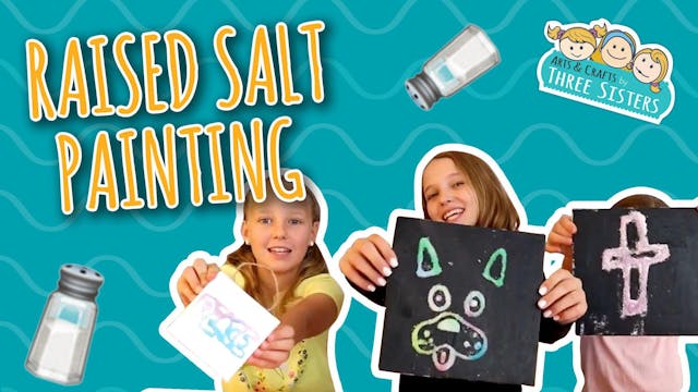 Raised Salt Painting 