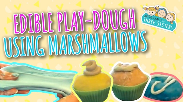 Make Edible Play-Dough using Marshmallows | Homemade DIY Recipe for Kids