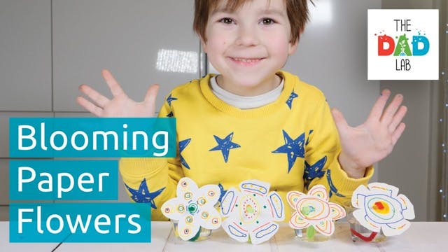 How To Make Paper Flowers Bloom - Kid...