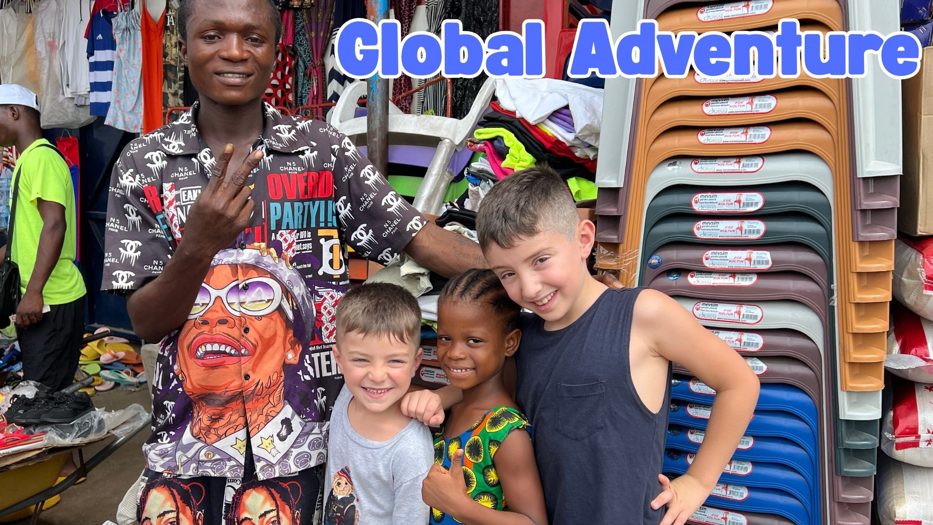 Oliver and Lucas Go on a Global Adventure and Explore Liberia