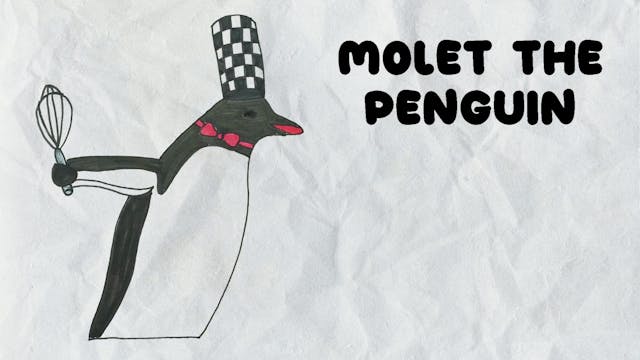 Learn to Draw Molet the Penguin