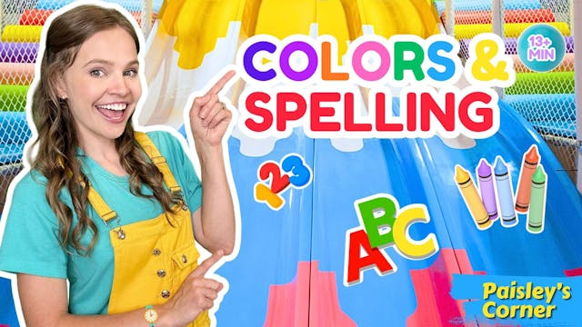 Learn Colors & Spelling at an Indoor ...