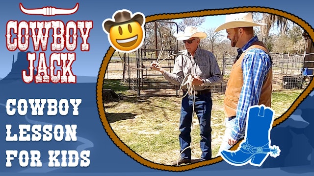 Cowboy Lesson for Kids