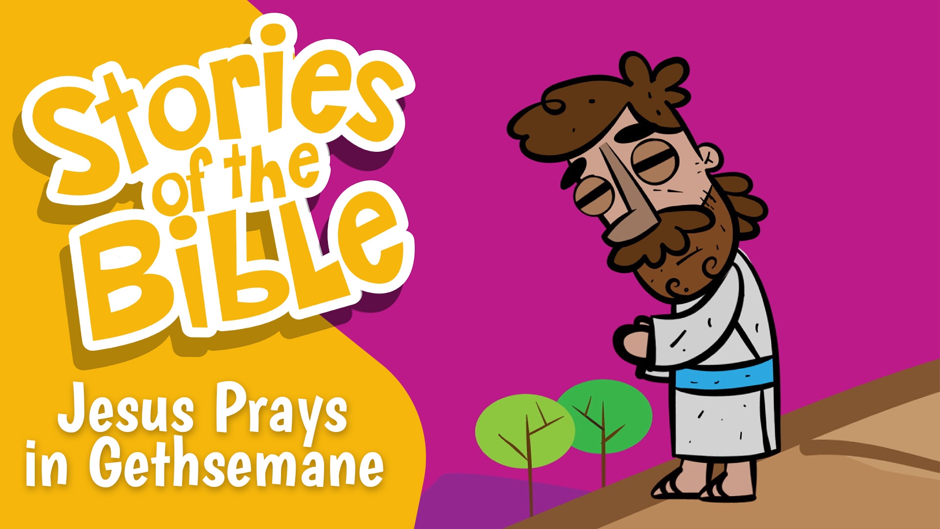 Jesus Prays in Gethsemane
